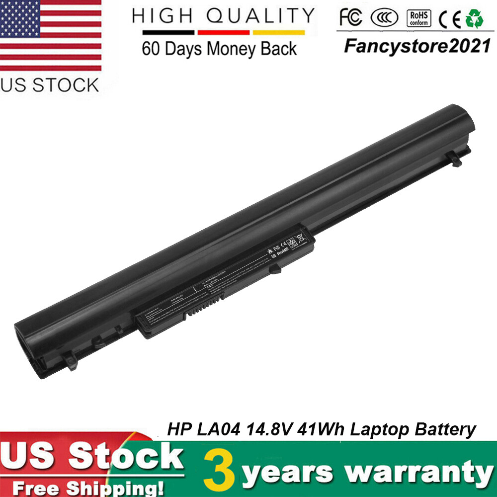 For HP Spare Battery 776622-001 728460-001 752237-001 15-1272wm Laptop LA04 LA03