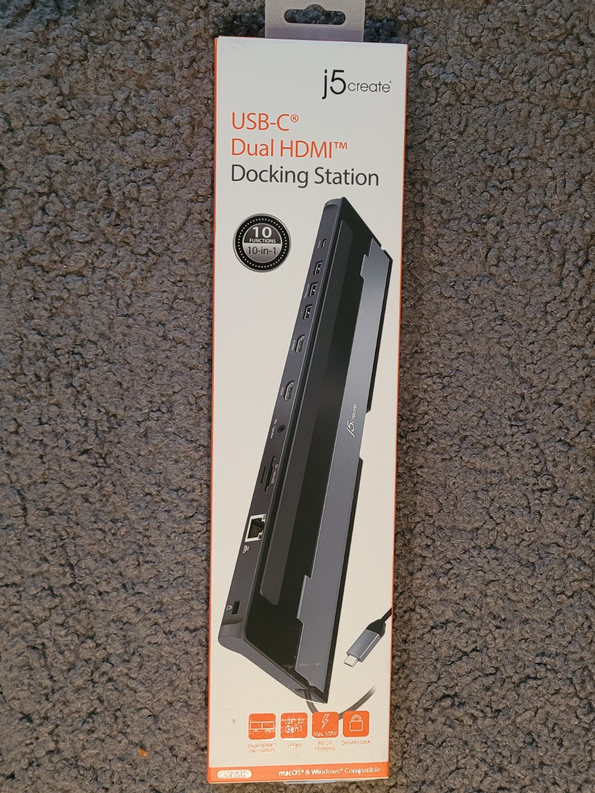 J5create USB-C Dual HDMI Docking Station
