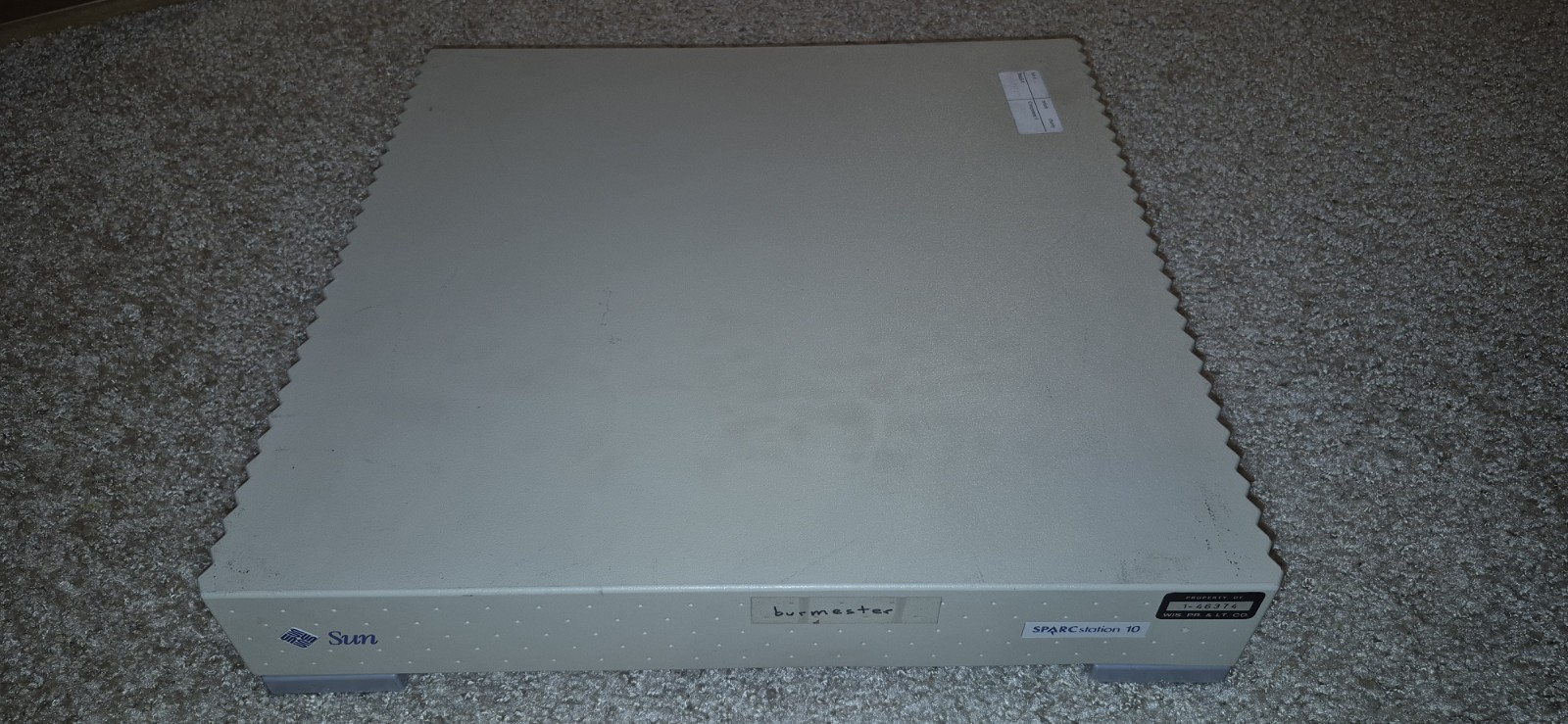 Sun Sparcstation 10,50MHZ ,32 Mb Ram, GX CG6 VIDEO,No Hdd,Boots to Bios  As Is