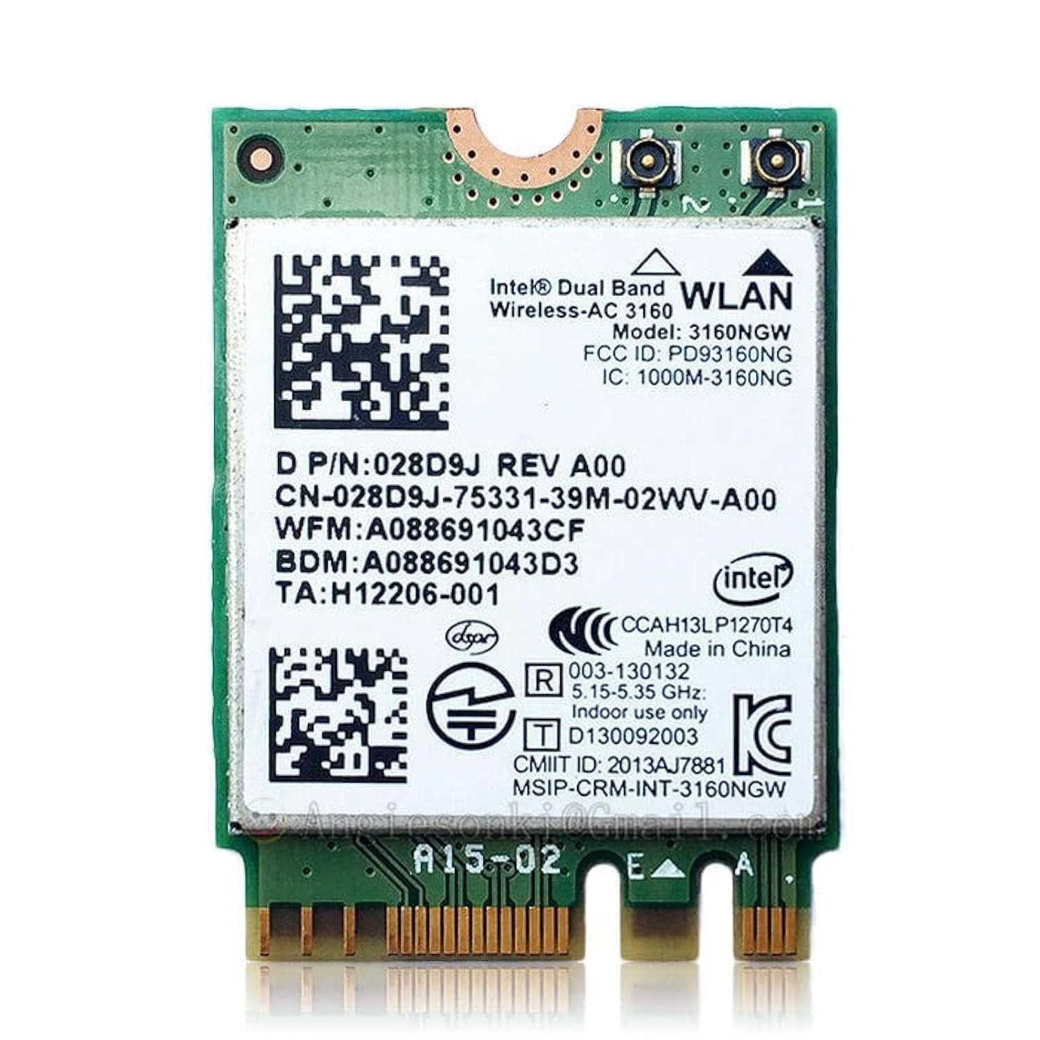 HighZer0 Electronics Wireless-AC 3160 Legacy Wi-Fi Adapter | 433Mbps WiFi with