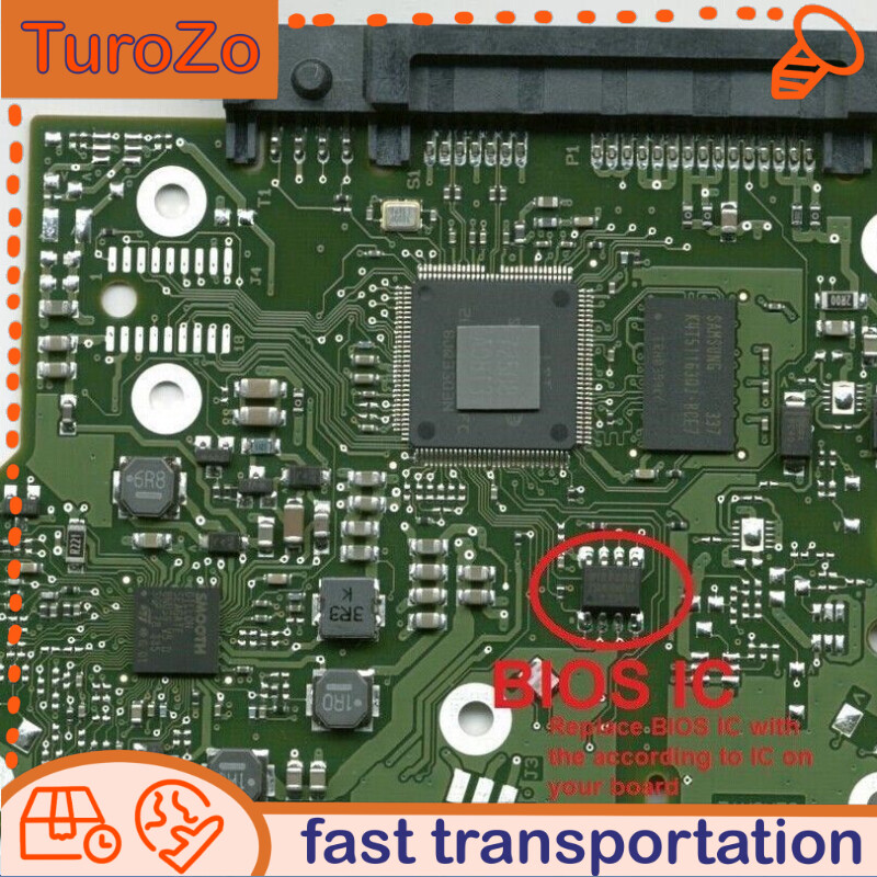 ST3000DM001 ST2000DM001 HDD PCB hard drive circuit board No.: 100717520 REV B