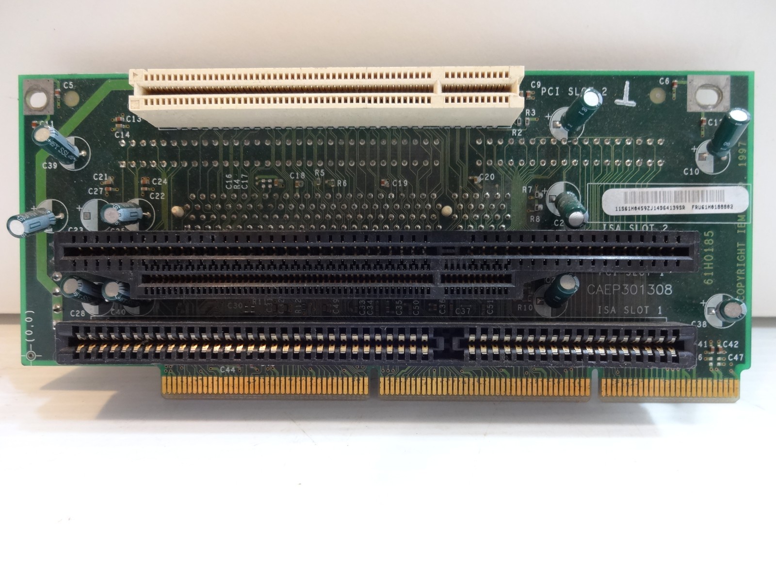 7 IBM 3X PCI 3X Isa Riser Cards CAEP301308 61H0188802 & Bracket Fit IBM PC300