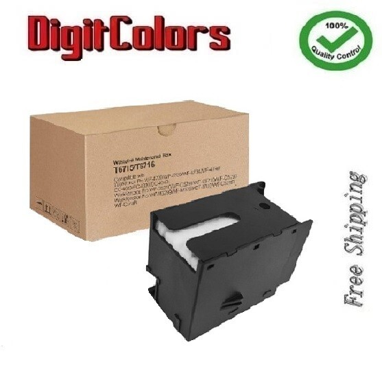 T6715 T6716 Ink Maintenance Tank Box WF-4833 WF-4834 WF-C5290 WF-C5790 WF-C5710