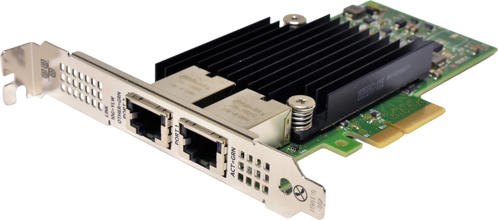 HP 562T Intel X550-AT2 840137-001 817736-001 Dual Port RJ-45 10GE NIC PCIe3.0 x4