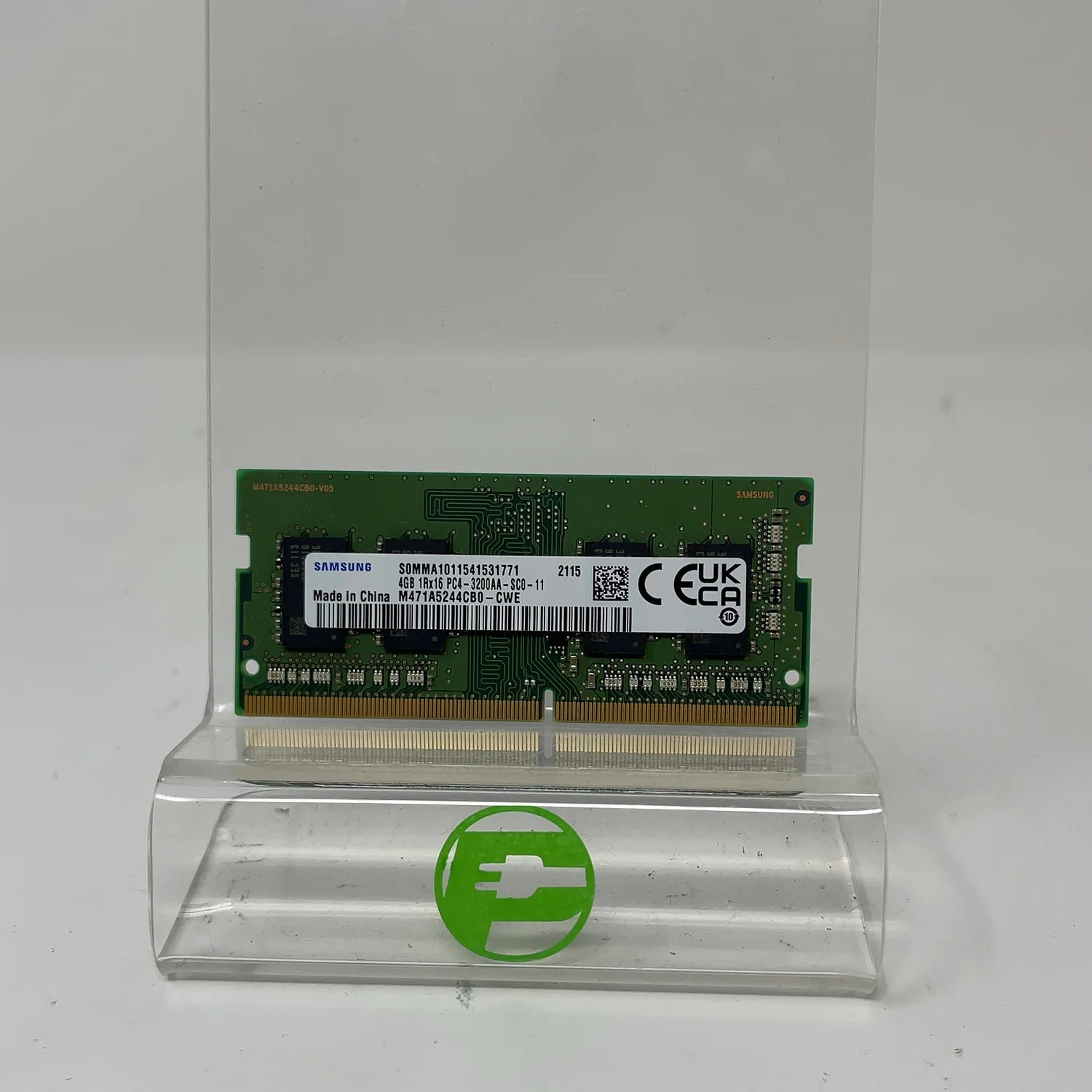 Samsung Sodimm 4GB (4x1GB) RAM DDR4 3200MHz M471A5244CB0