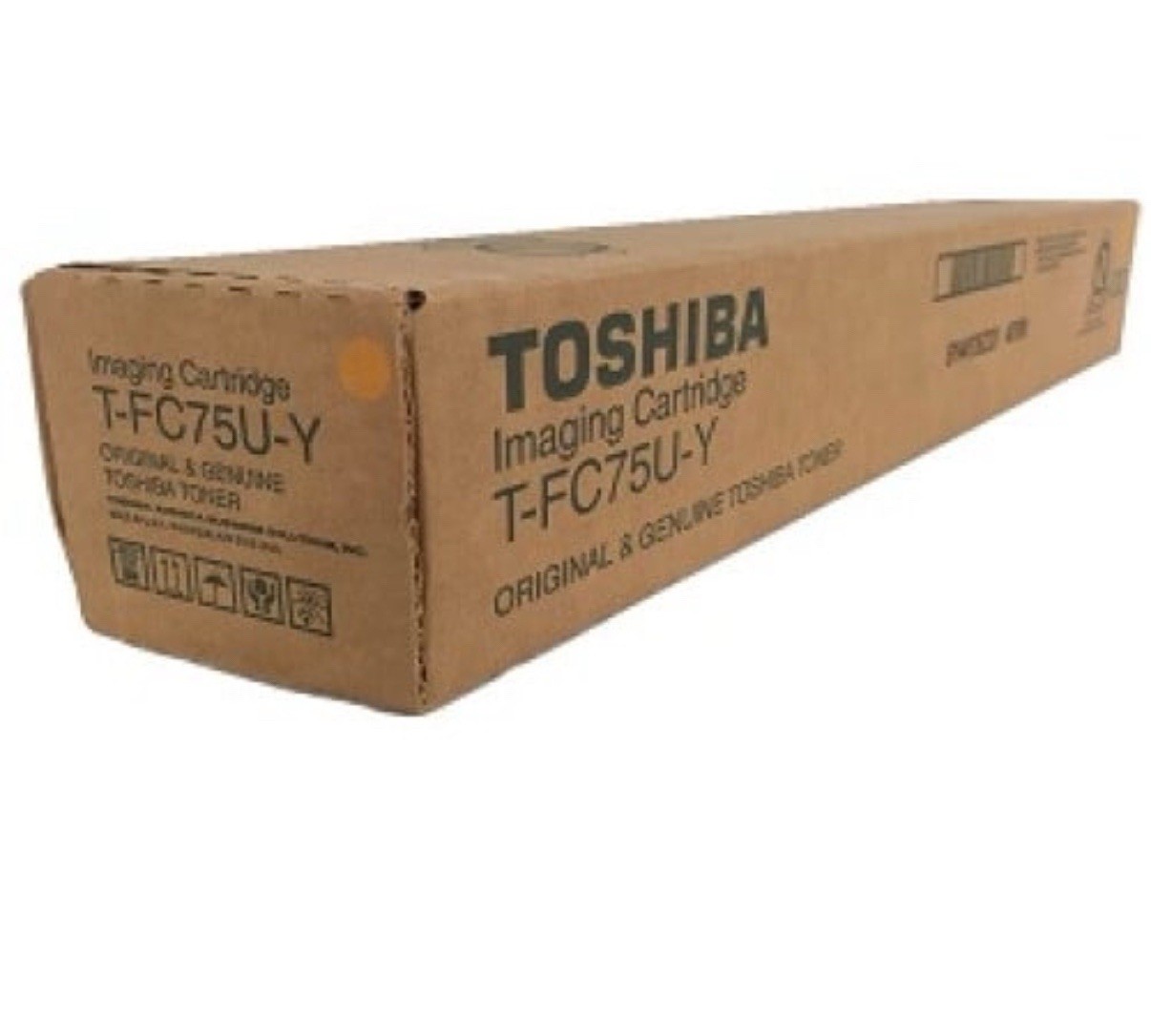 Genuine Toshiba T-FC75U-Y Yellow Toner Cartridge