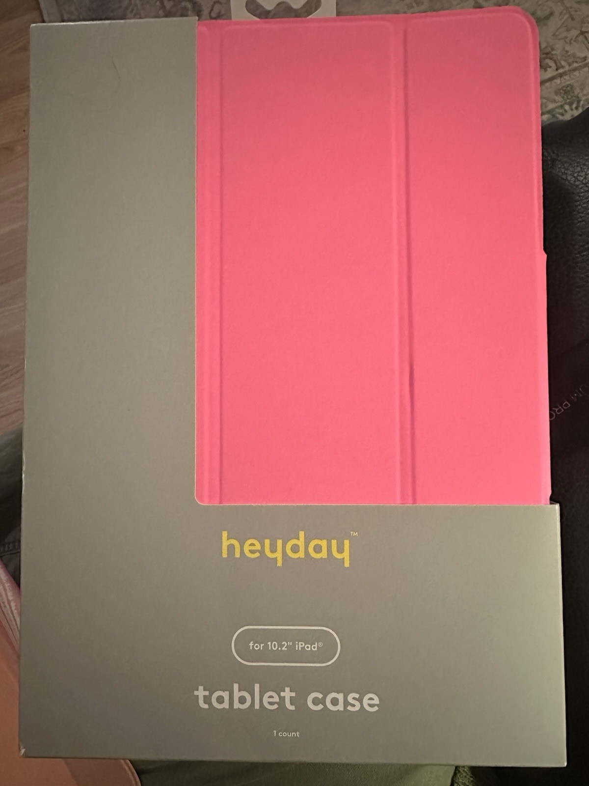 Heyday Apple iPad 10.2-inch Tablet Case - Neon Pink  