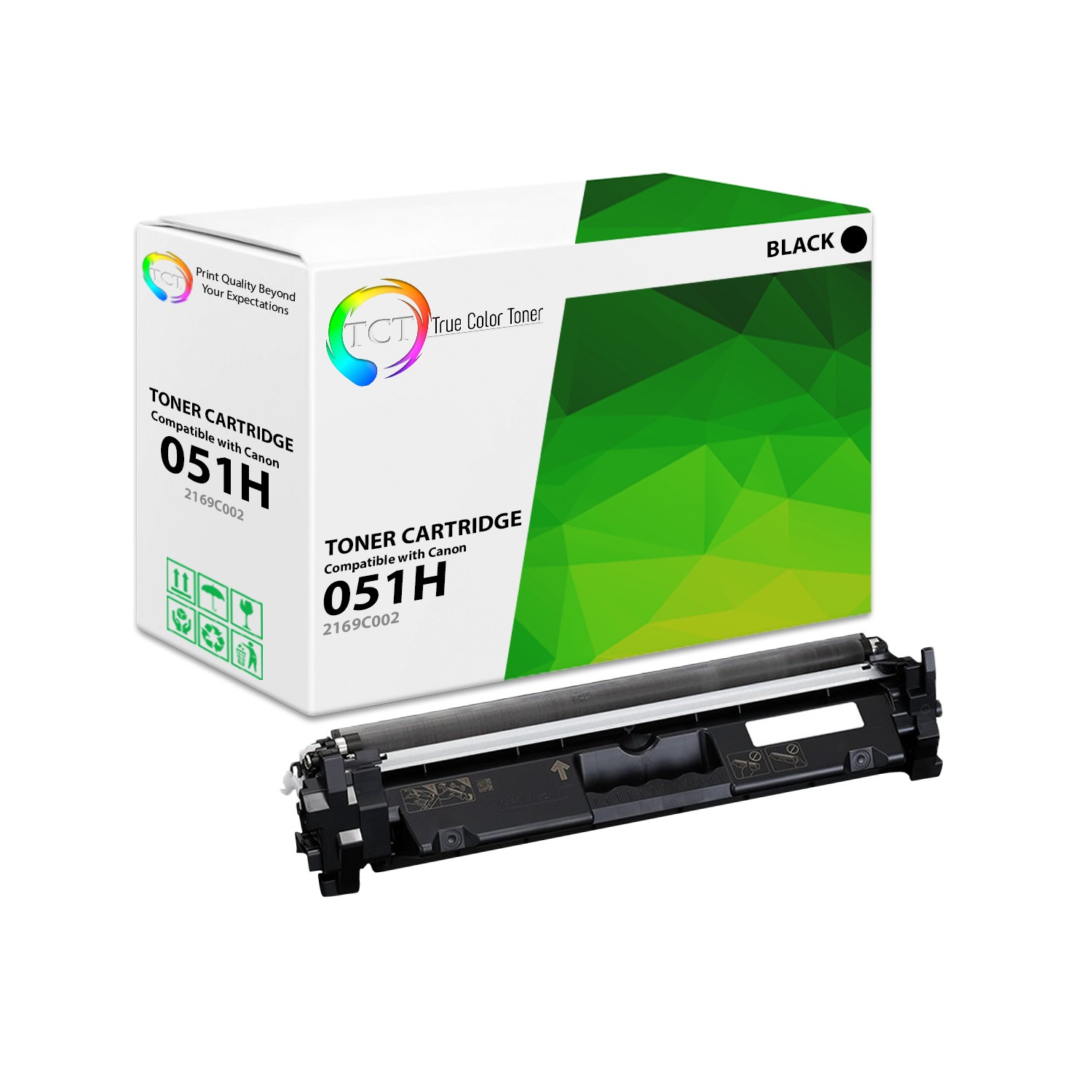 TCT 051H For Canon ImageClass LBP162dw Black Compatible Toner Cartridge