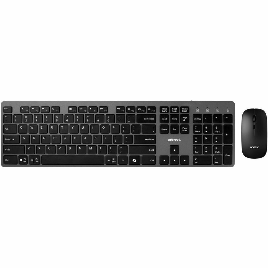 Adesso EasyTouch 7300 USB C Wireless Scissor Switch Keyboard and Mouse Combo