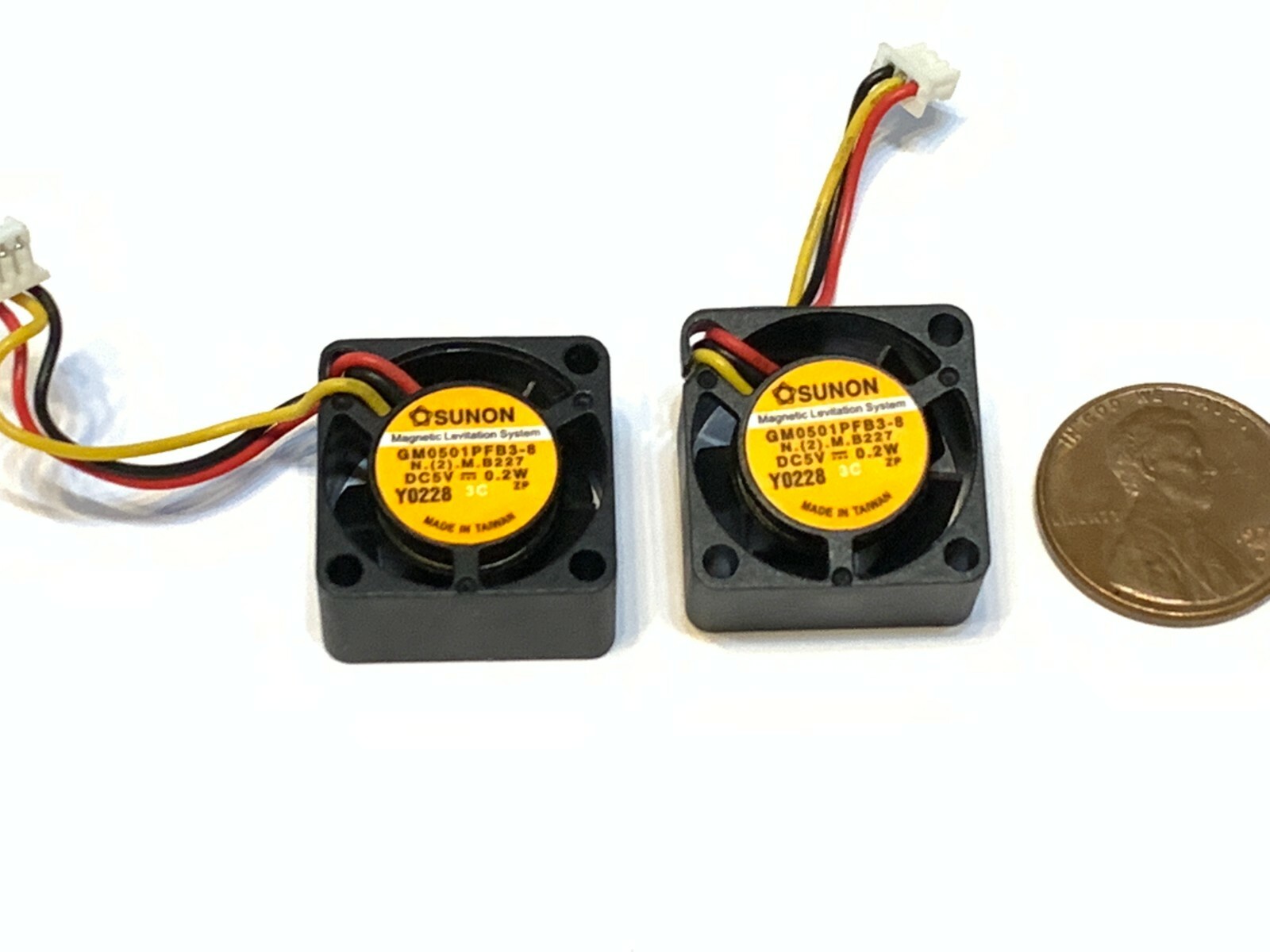 2 Pieces 5V fan sunon 2010 20mm 2cm mini small cpu usb GM0501PFB3-8 blower  c12