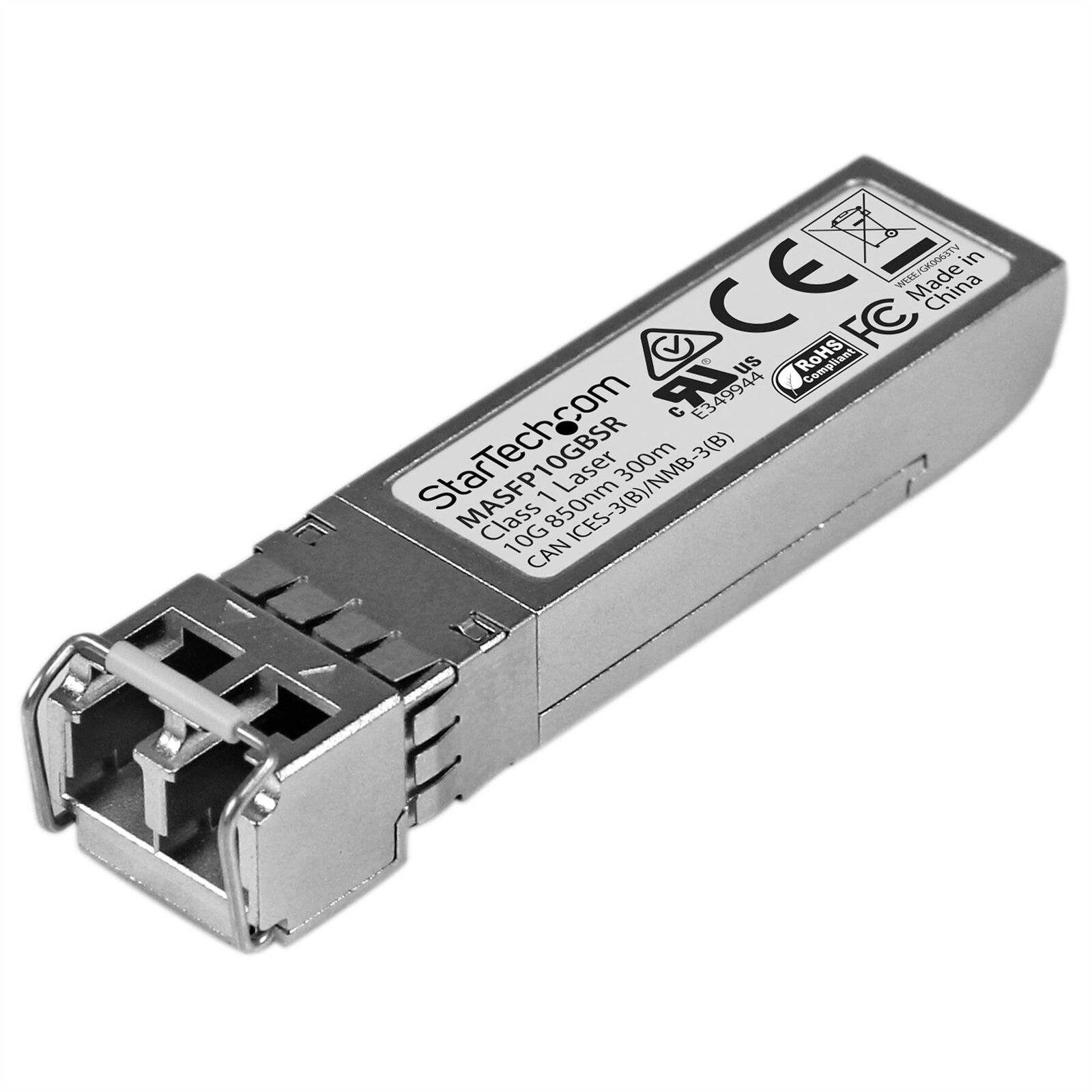 StarTech.com Cisco Meraki MA-SFP-10GB-SR Compatible SFP+ Transceiver Module - 10