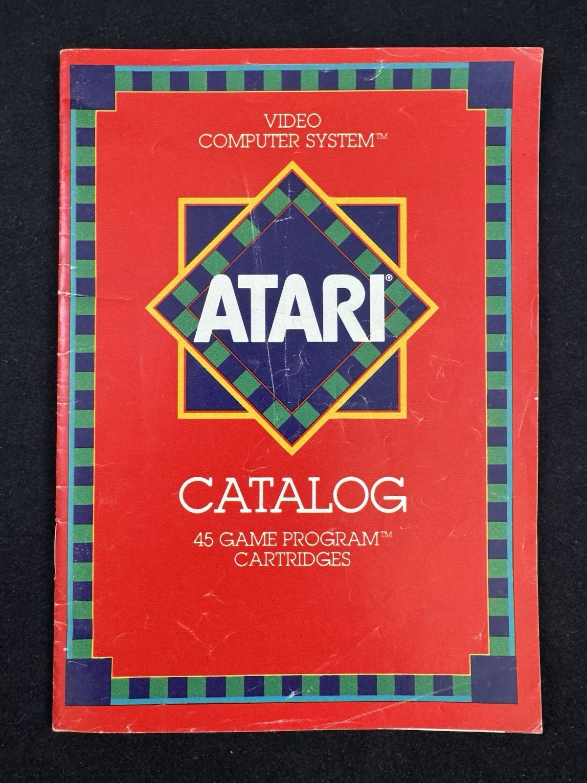 Vintage 1981 Atari Video Computer System Catalog - 45 Games - Made in USA