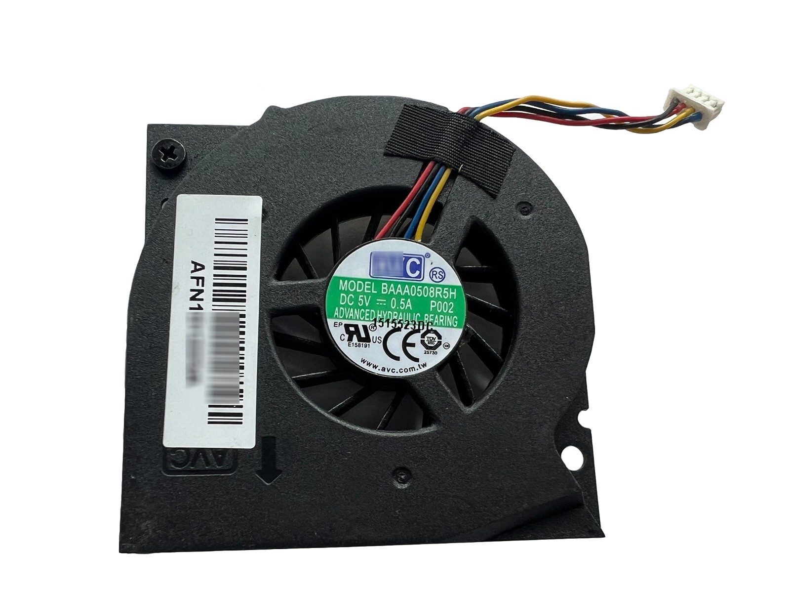 Fan for AVC Ultra Thin 5V DC 55mm Laptop Blower Fan - BAAA0508R5H - P002-4 Pin