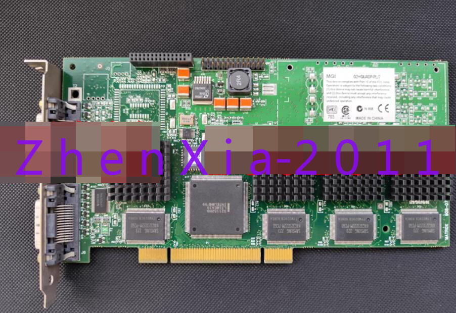 1PC Used MATROX 908-07 REVA MGI G2+/QUADP-PL/7 Acquisition card