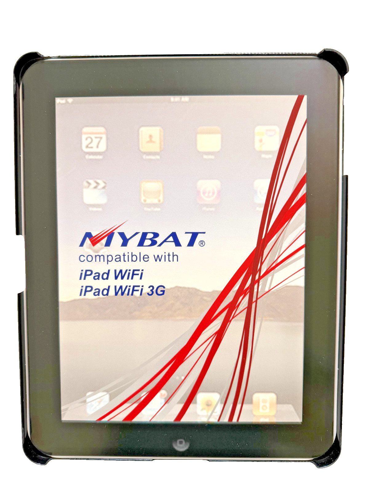 Apple iPad WiFi iPad WiFi 3G Gloss Carbon Fiber Protector Case Vintage Rare NEW