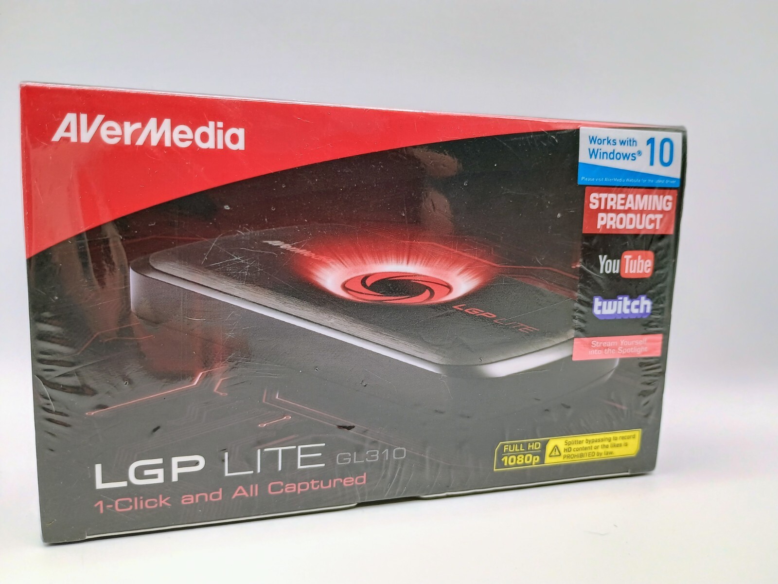 AVerMedia LGP Lite GL310 HDMI Caprure Card - Gaming/Streaming 1080P HD