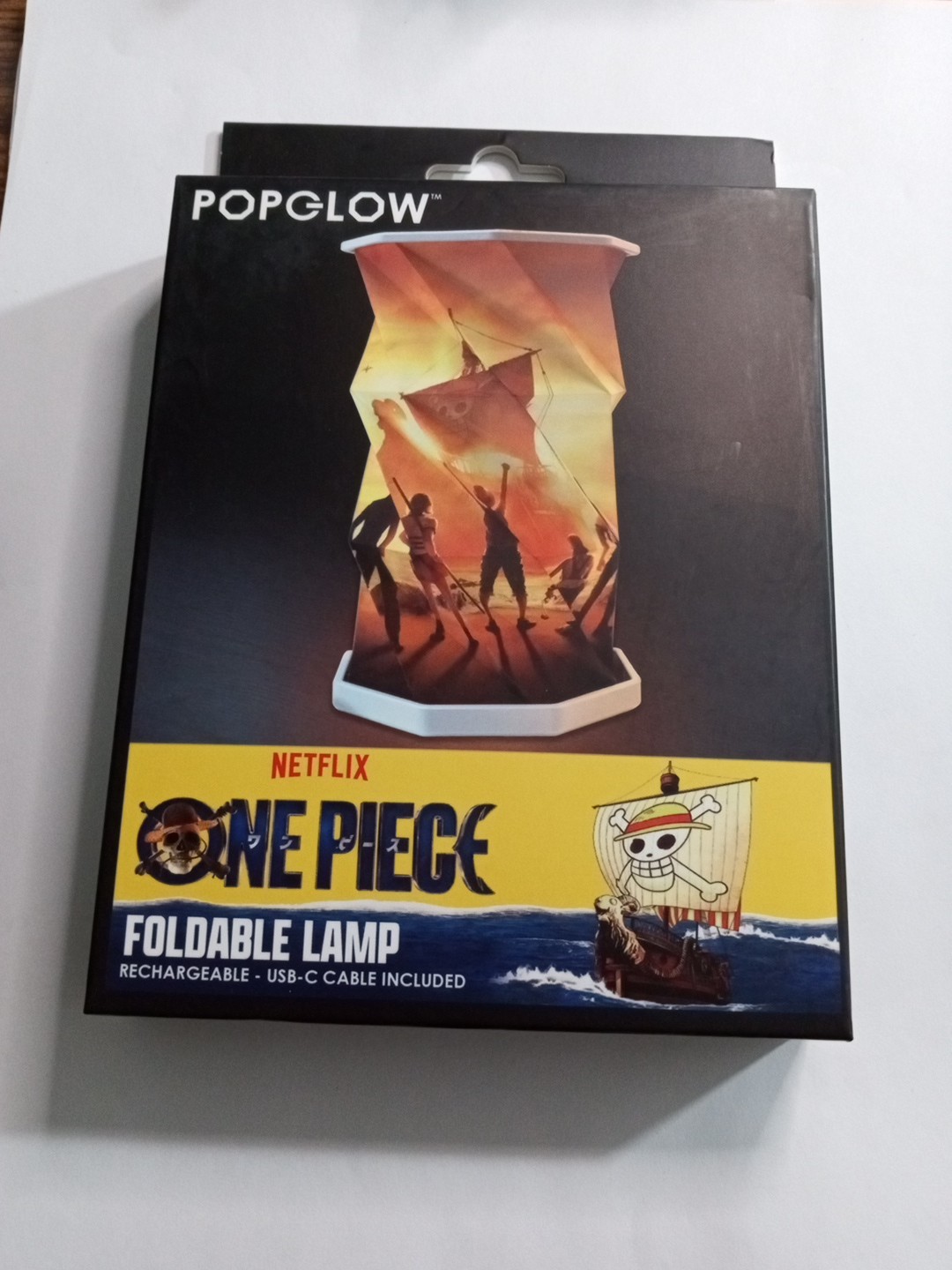 Popglow One Piece Foldable Lamp , Rechargeable ,