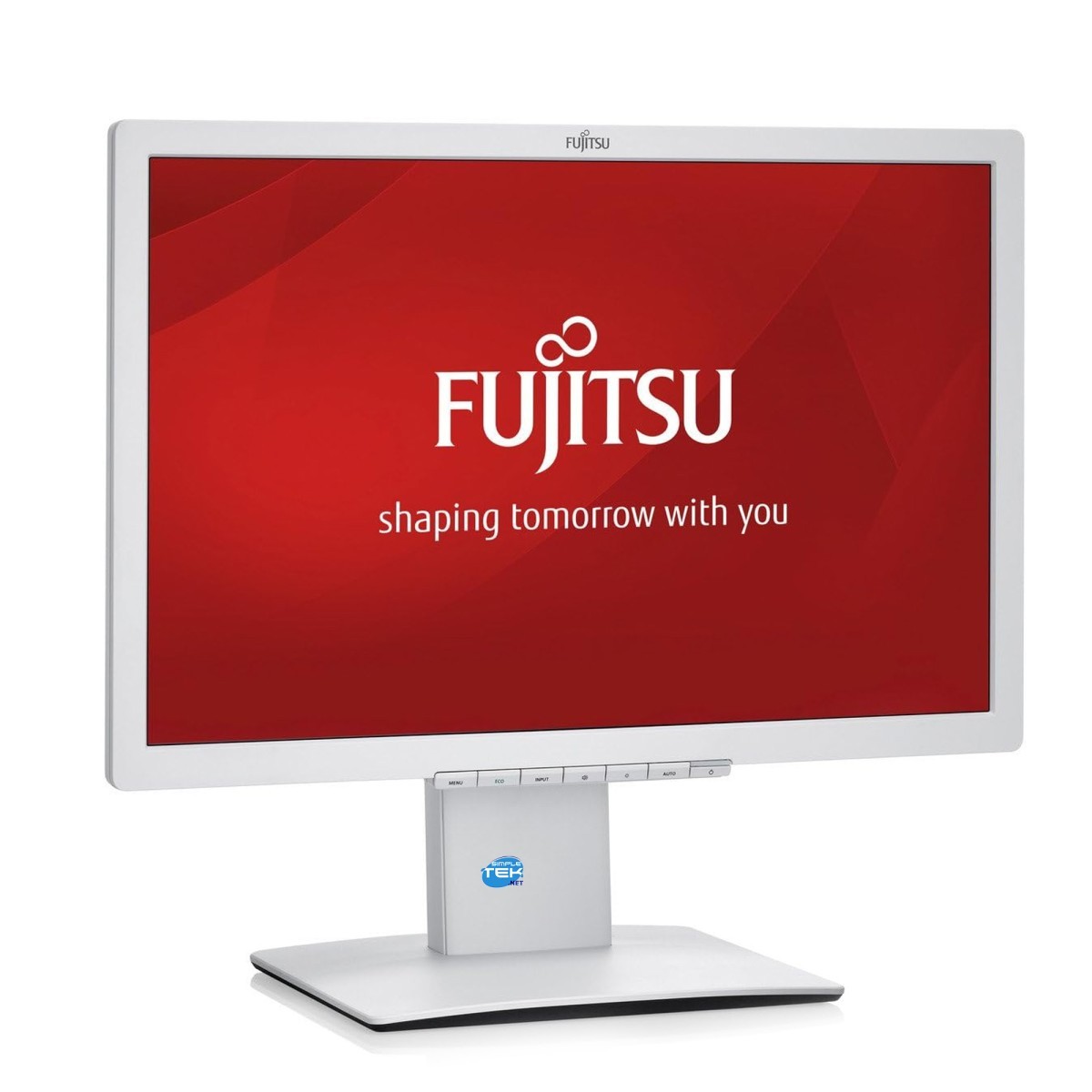 Fujitsu Display B22w-7 22" 16:10 Dp Dvi Vga Monitor With USB Hub And Speakers_