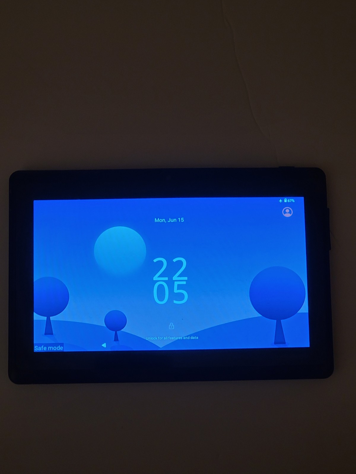 Q8 Android 12 Tablet 2GB RAM 16GB Storage Wi-Fi Bluetooth Black Model Q8
