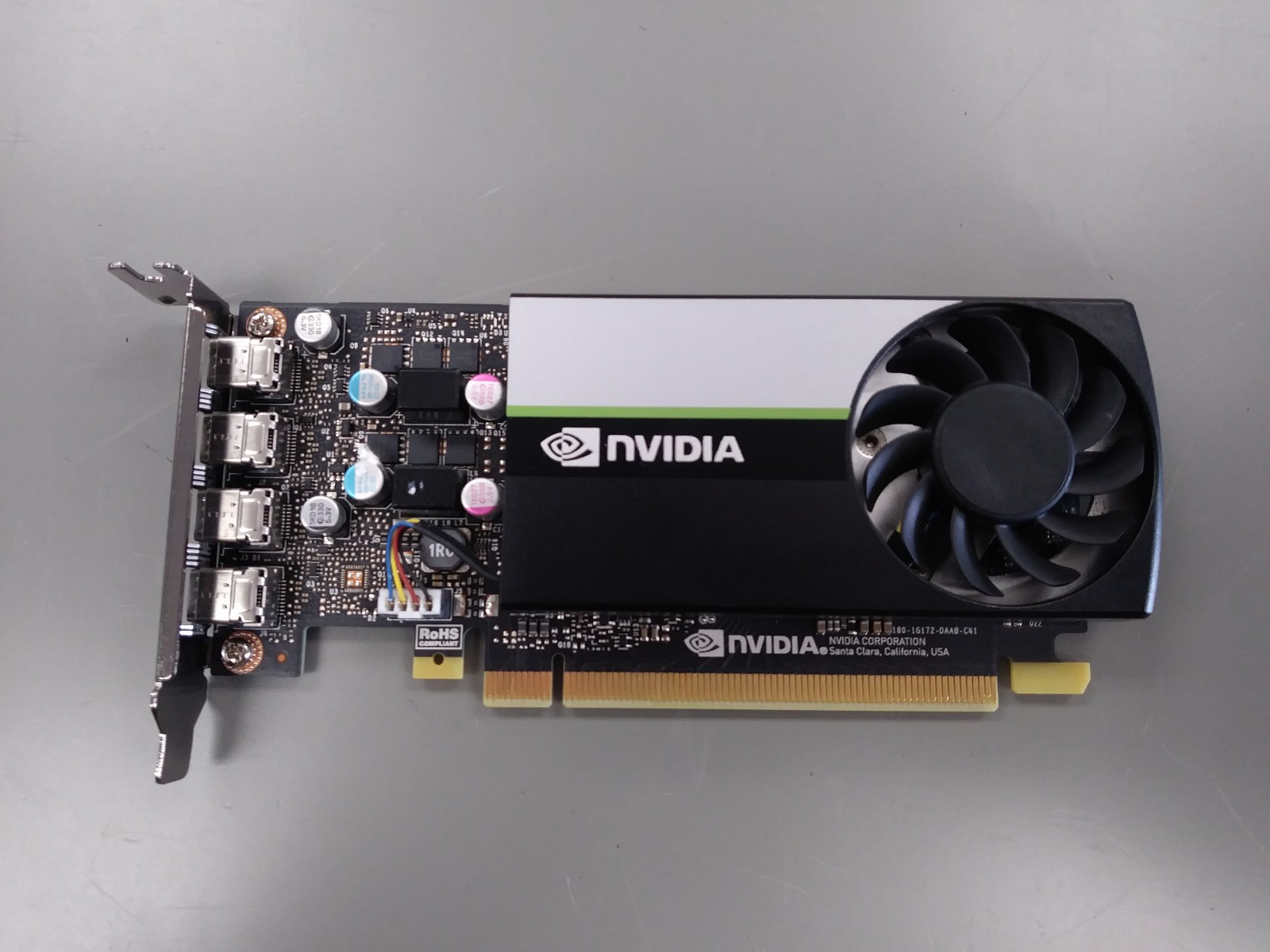 PNY NVIDIA Quadro T1000 Graphic Card 4GB GDDR6 Graphic Card (‎VCNT1000-SB)