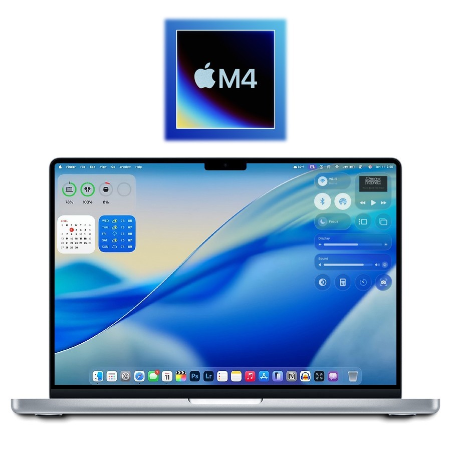 2024 Apple M4 MacBook Pro 14.2" 16GB/512GB SSD - (Silver) A3112 w/Warranty