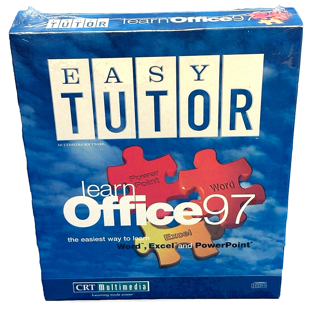 Easy Tutor Learn Microsoft Office 97 PC Software CD ROM Windows 95/ NT Sealed