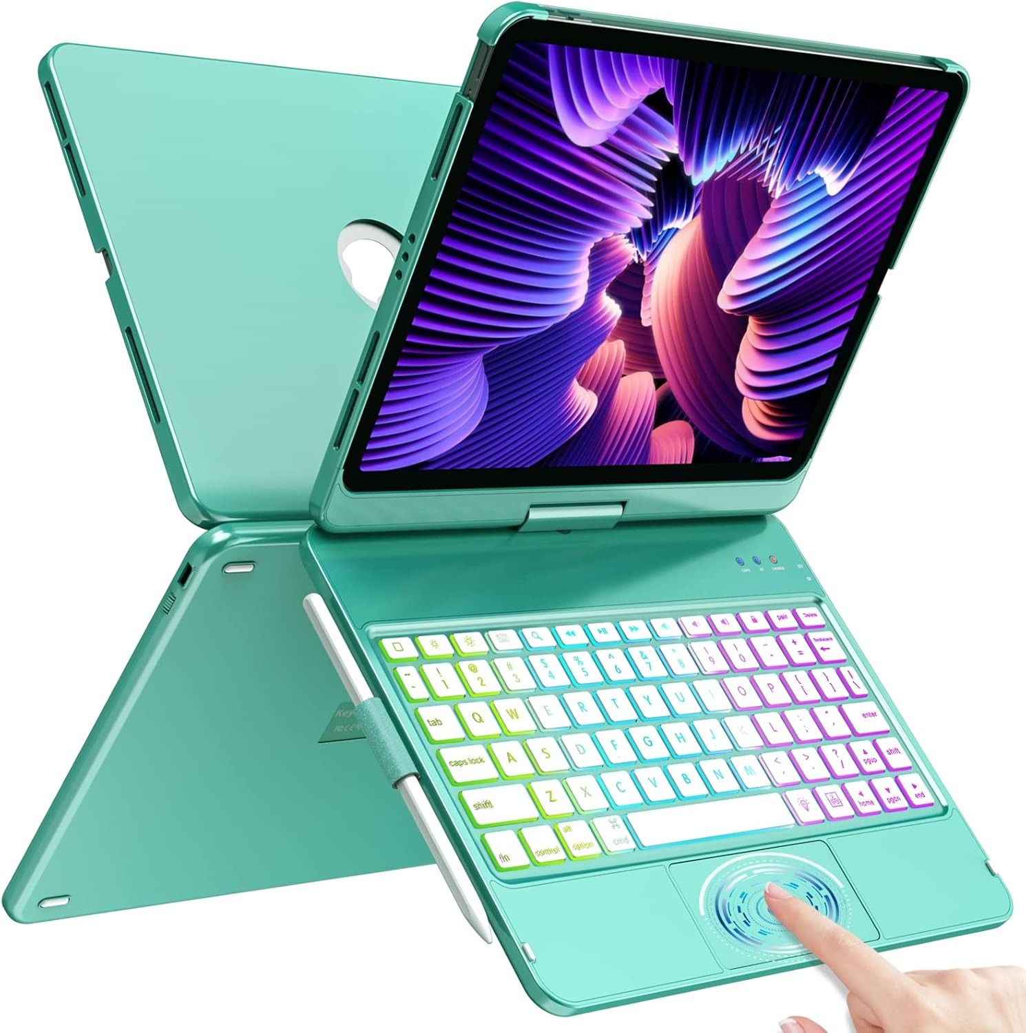 Hotlife Keyboard Case for iPad Pro 11 inch, Case with Keyboard