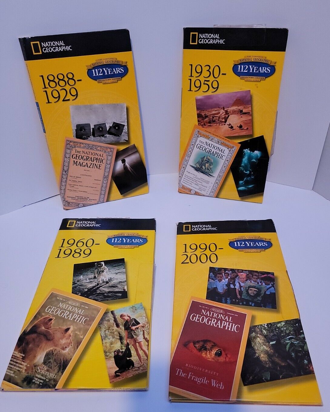 NATIONAL GEOGRAPHIC 112 Year 32 DISC CD-Rom Collectors Set 1888-2000