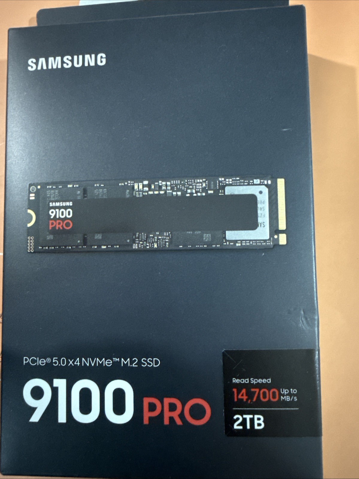 Samsung 9100 PRO 2TB PCIe 5.0 NVMe M.2 SSD MZ-VAP2T0B/AM New Sealed