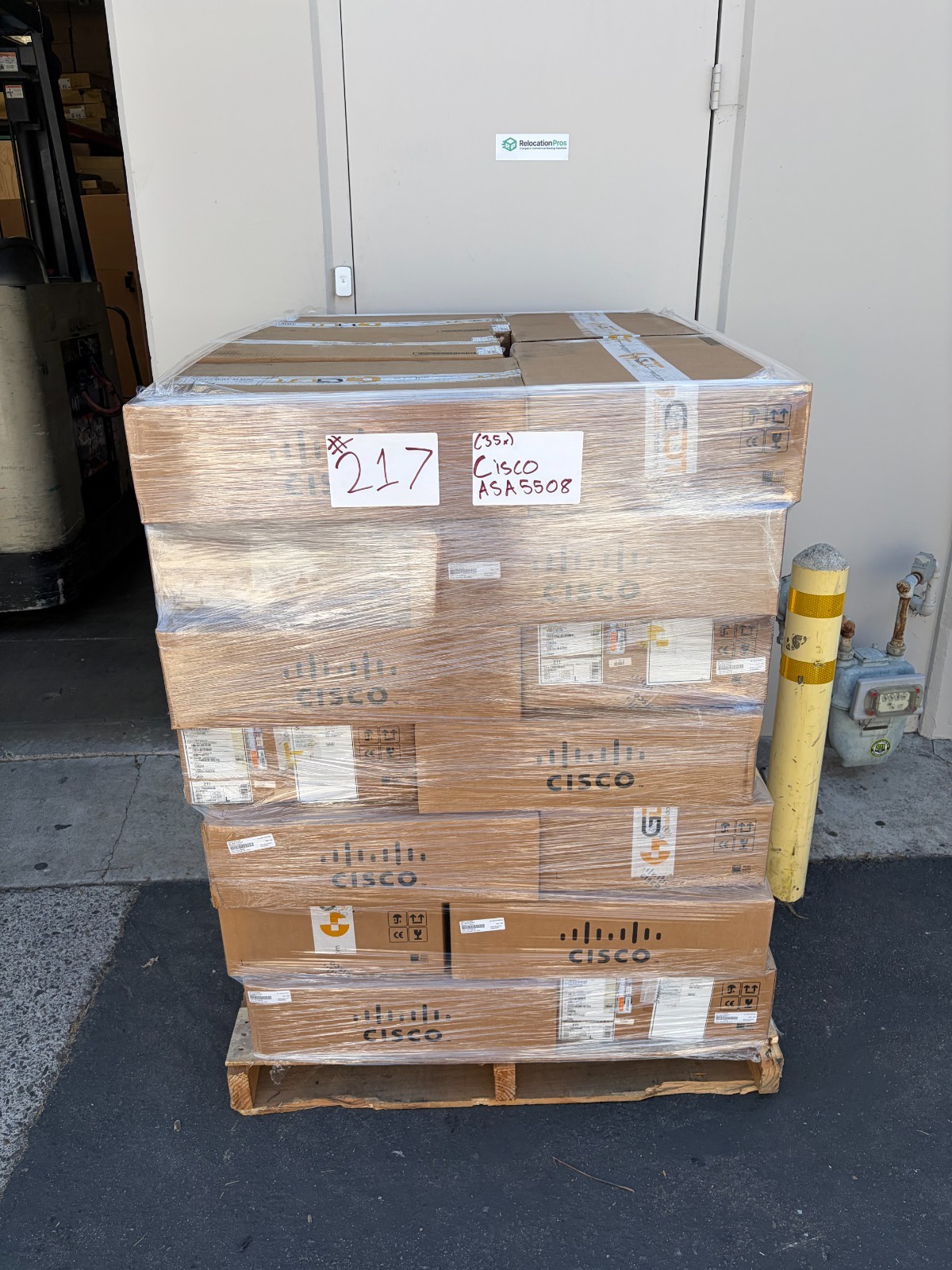 Lot of 35 Cisco ASA5508-K9 Enterprise Network Firewall Appliances