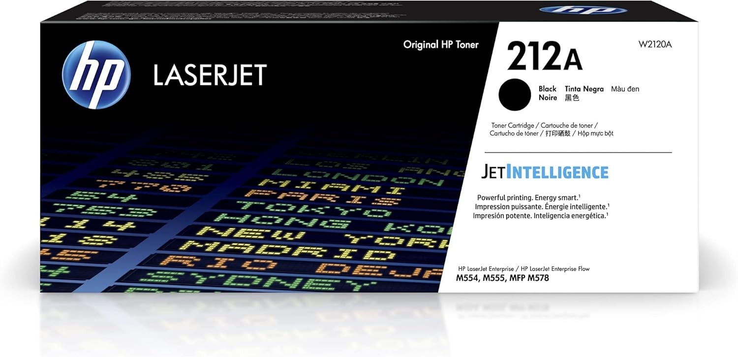 HP 212A Black Toner Cartridge (W2120A)