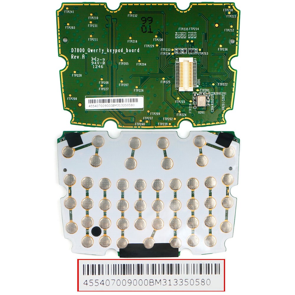 Keypad PCB (QWERTY) Replacement for Honeywell Dolphin 7800 Spare Part