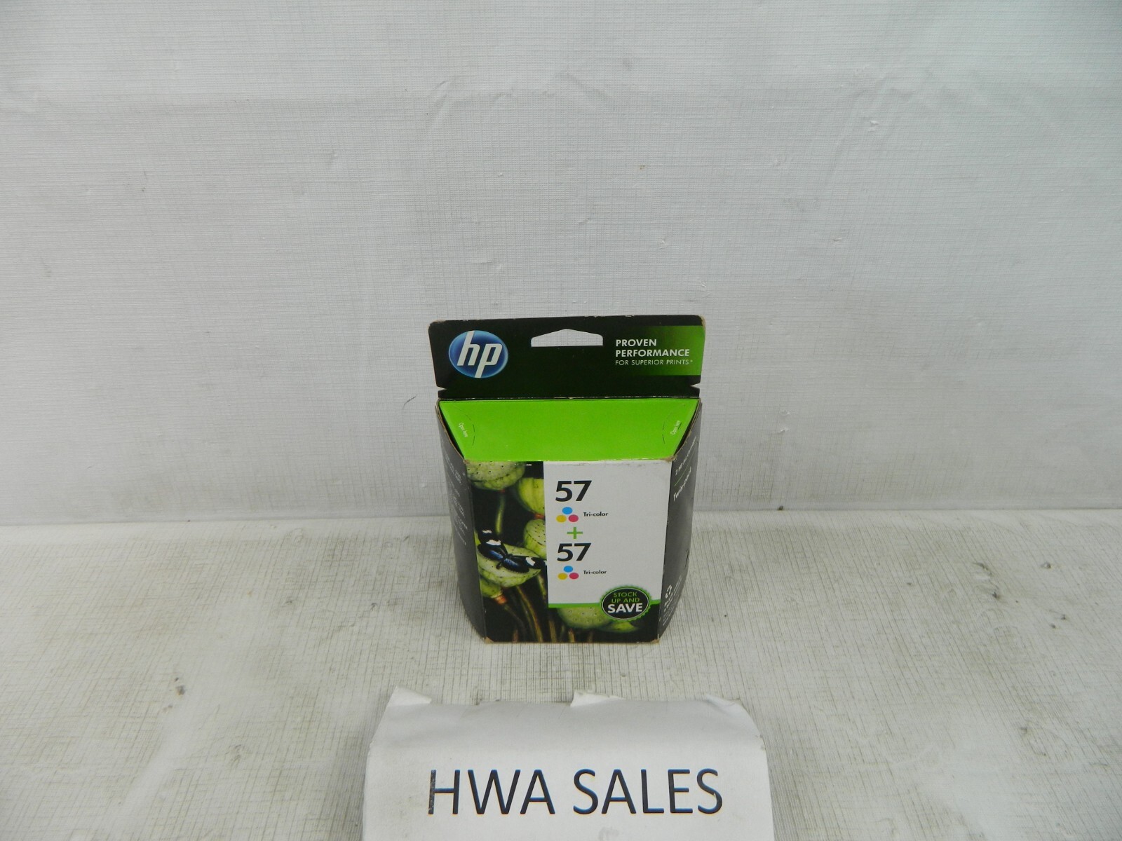 Gen HP 57 57 C9320FN Tri-Color Combo Pack Ink Cartridges 2012-2013 OEM SEALED