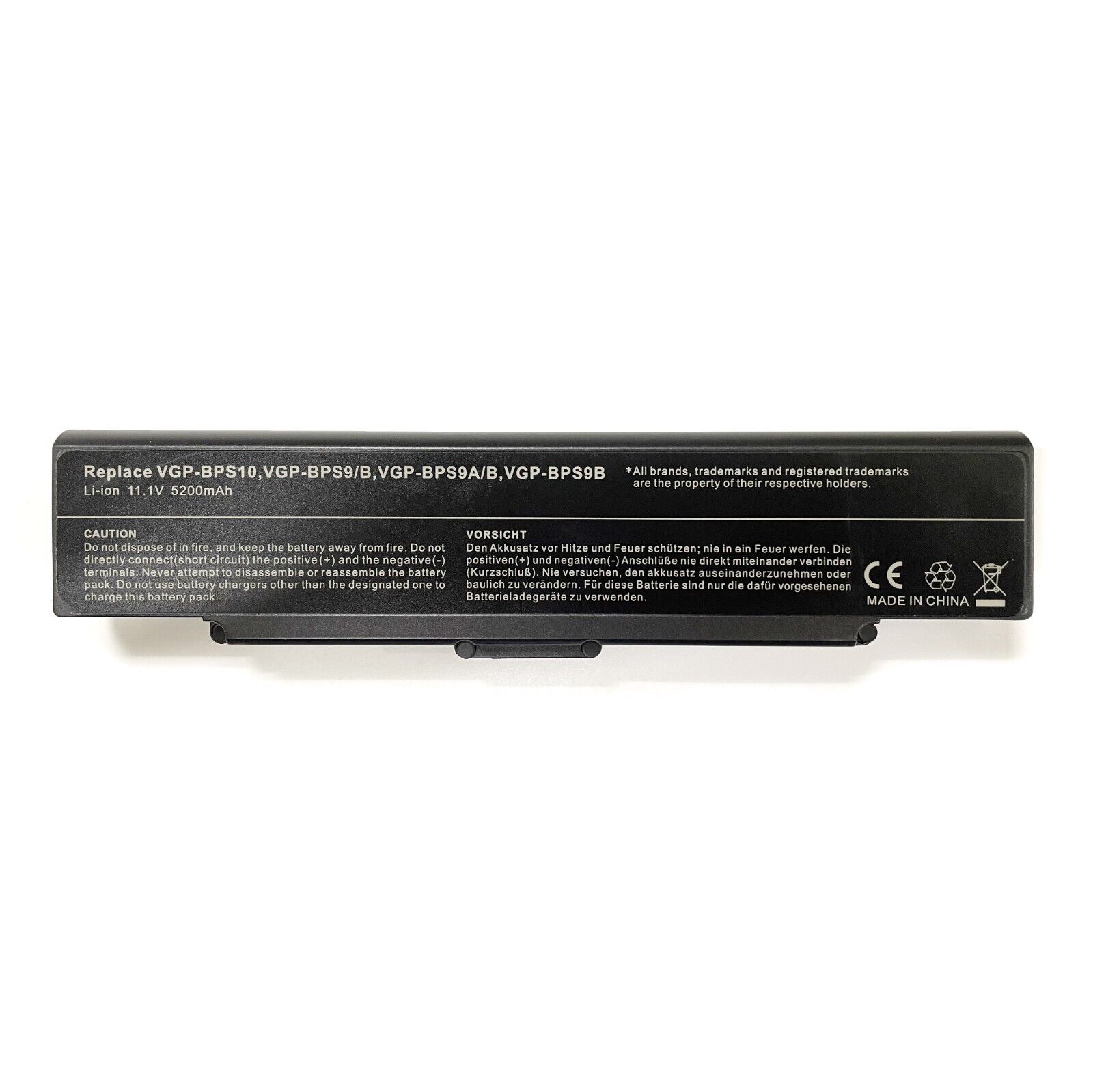 Battery for Sony VAIO VGN-NR VGN-SZ VGP-BPS9/B VGP-BPS10 VGP-BPS9A/B VGP-BPS9B