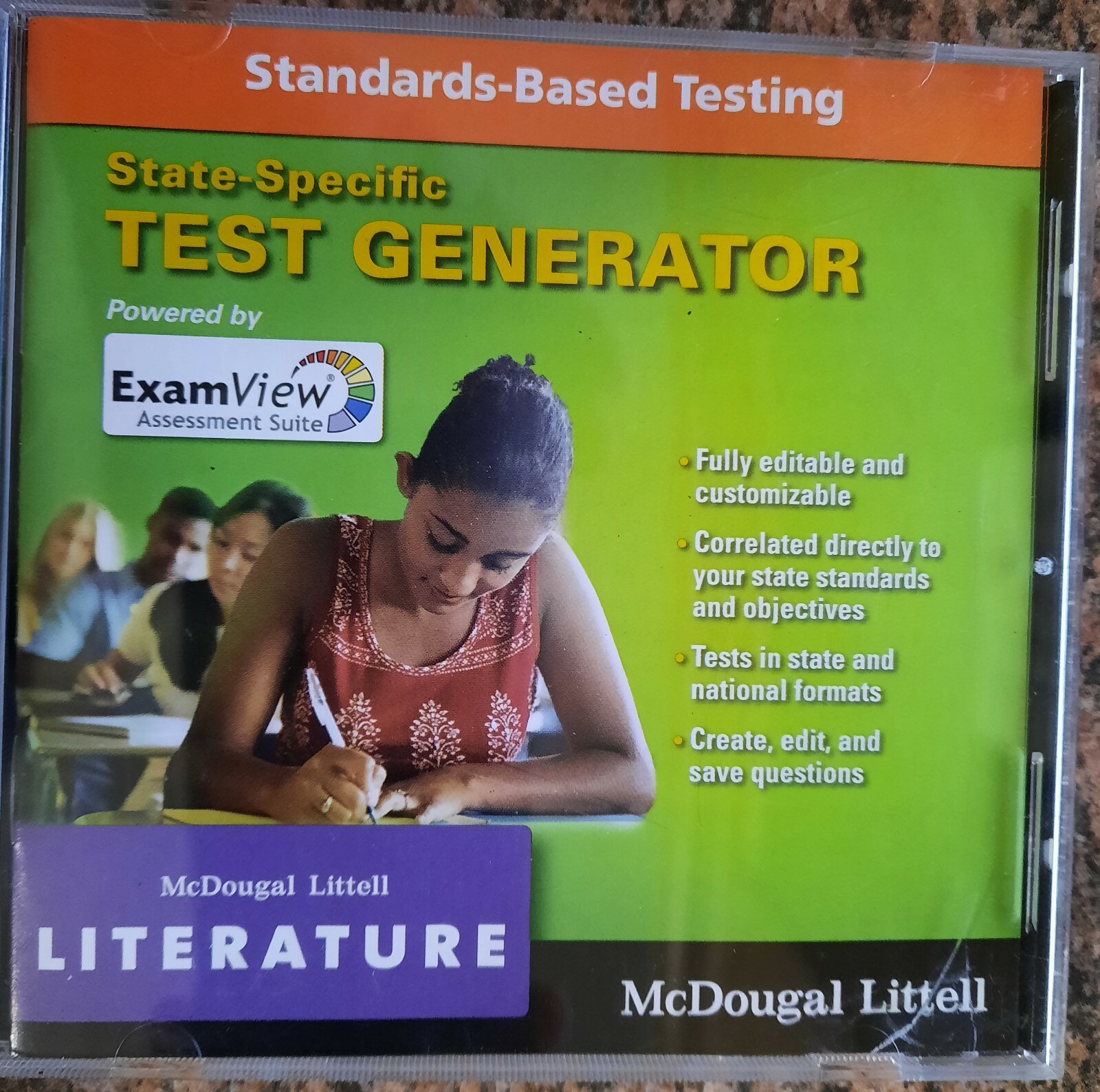  McDougal Littell Literature: ExamView Suite 6.0 Test Generator CD-ROM British L