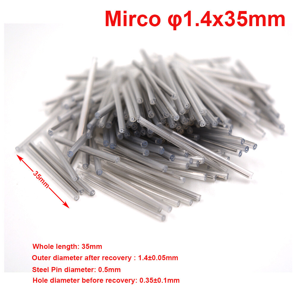1000PCS Premium Mirco 35mm OD1.4mm Fiber optic Fusion Splice Protection Sleeve