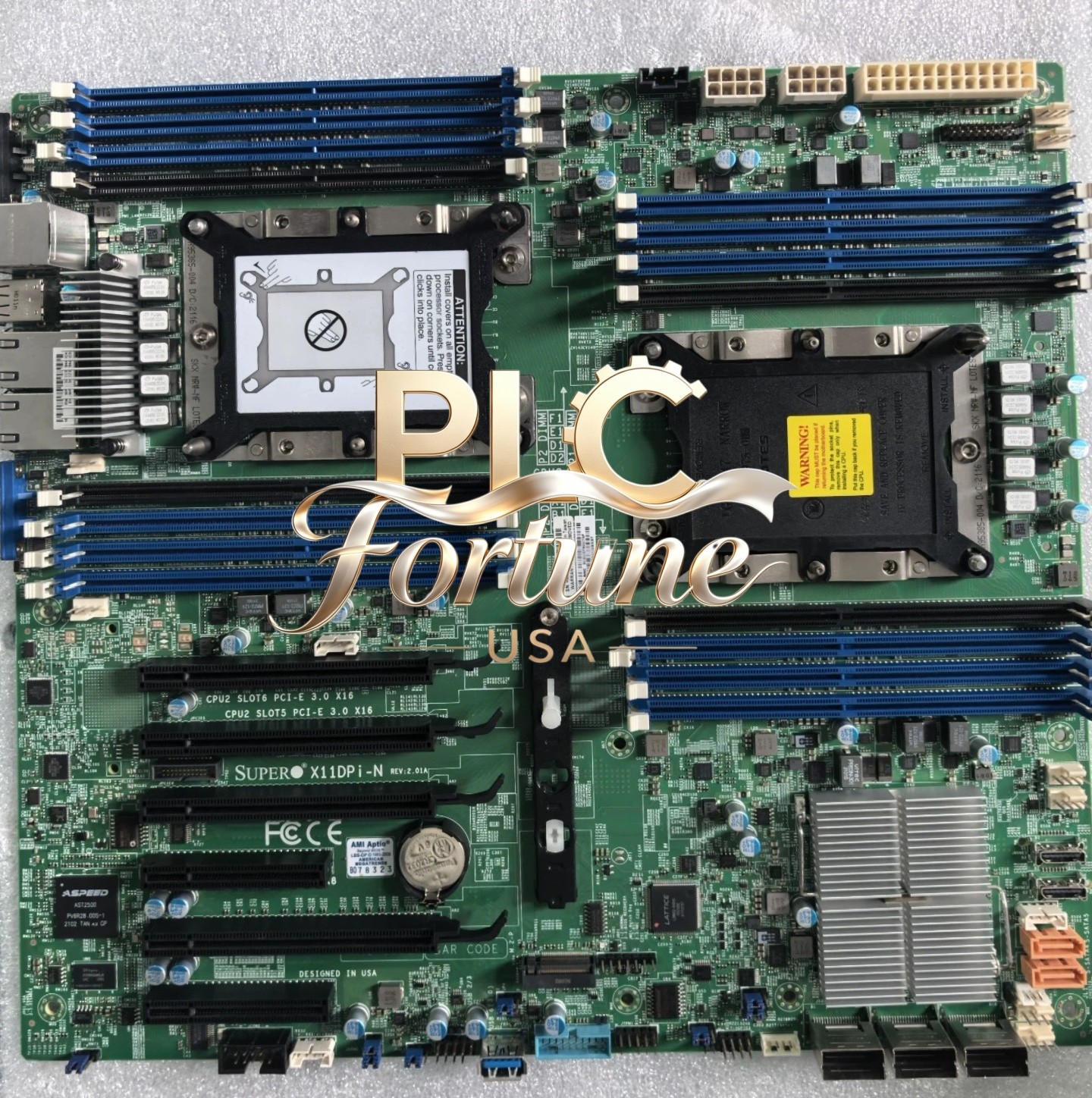 Used Supermicro X11DPi-N Mainboard E-ATX Intel Xeon LGA3647 C621 PCIe SATA
