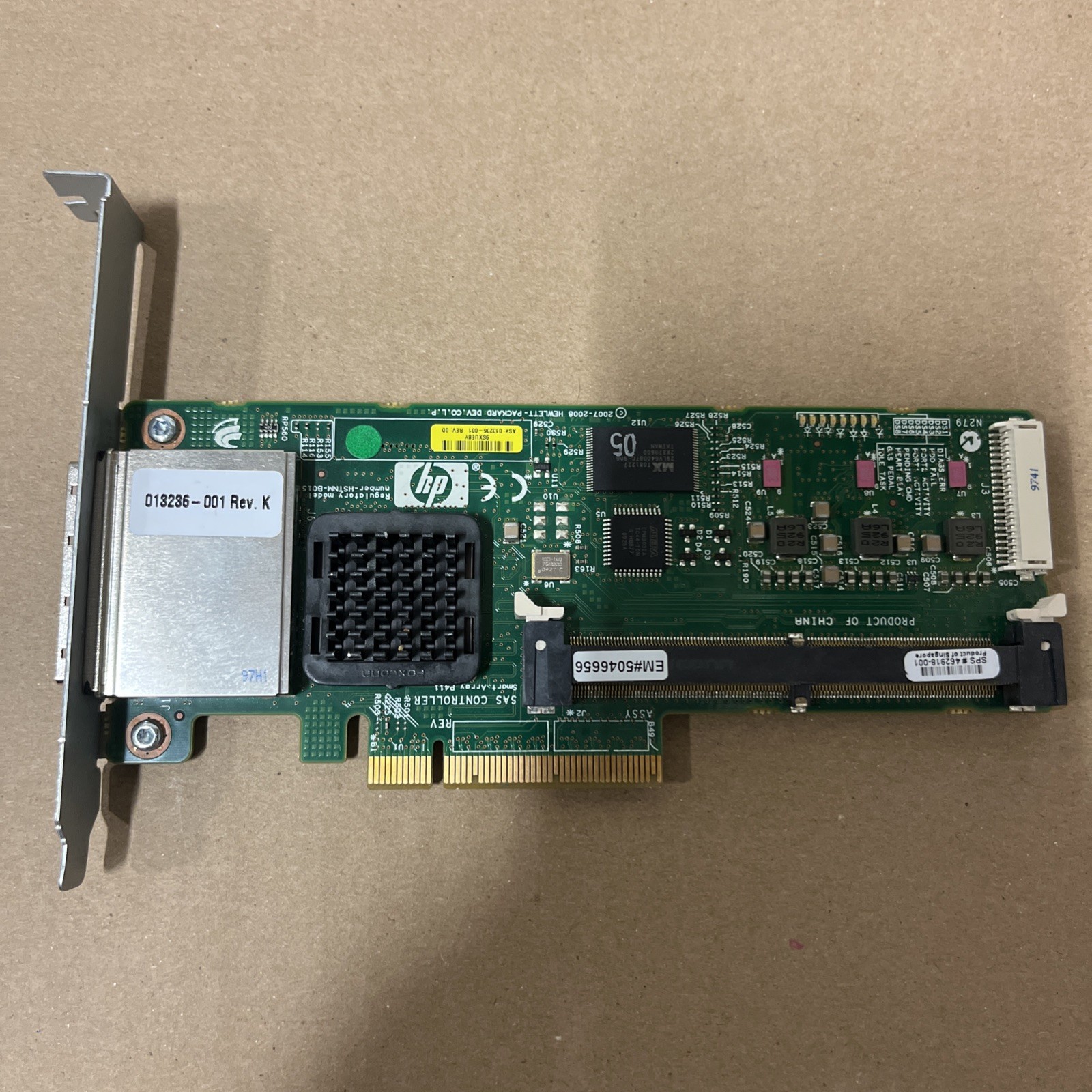 HP 462918-001 SMART ARRAY P411 PCIe 6Gbps SAS 0MB HIGH PROFILE