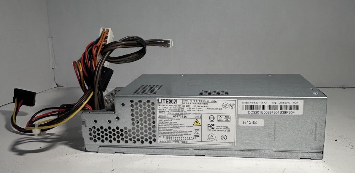 Lite-On PS-5221-06A2 220W Power Supply PSU Acer Gateway eMachines Desktop WORKS