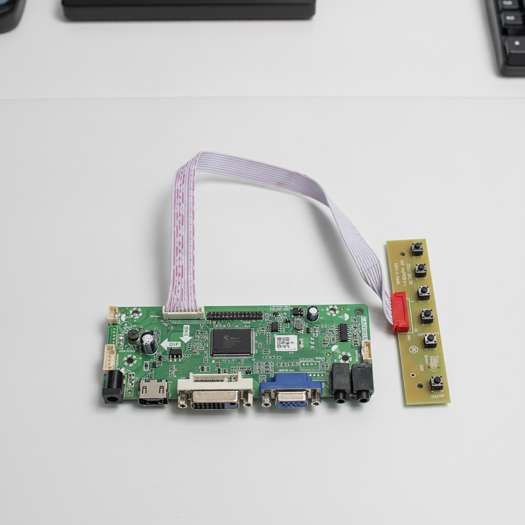 DVI VGA LCD Controller Board Fit for DV170YGZ-N10 DV170YGM-N10