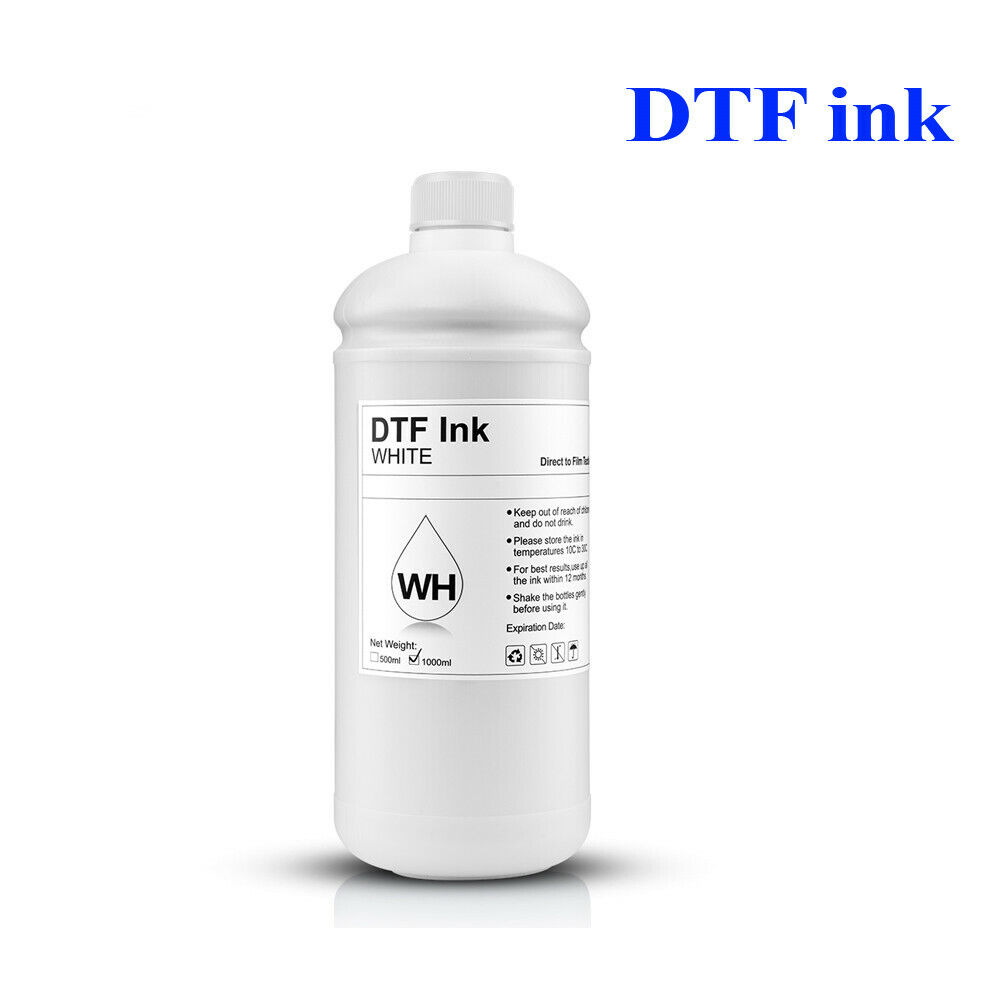 1000ML White DTF Ink for Epson I3200 L1800 L800 L805 transfer film for PET film