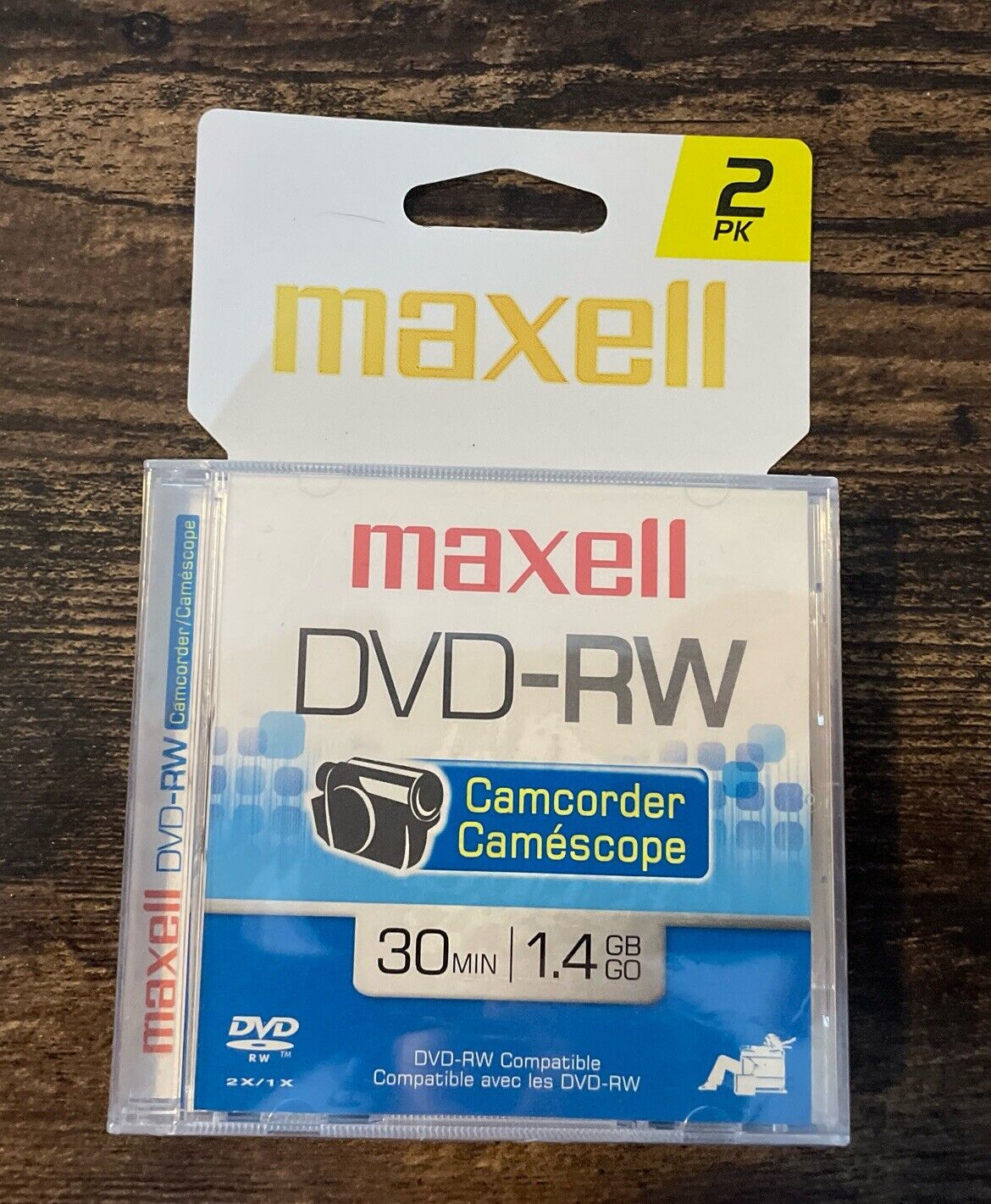 Maxwell DVD-R  Camcorder Discs 3 Pack Up To 30 Minute Each 1.4 GB