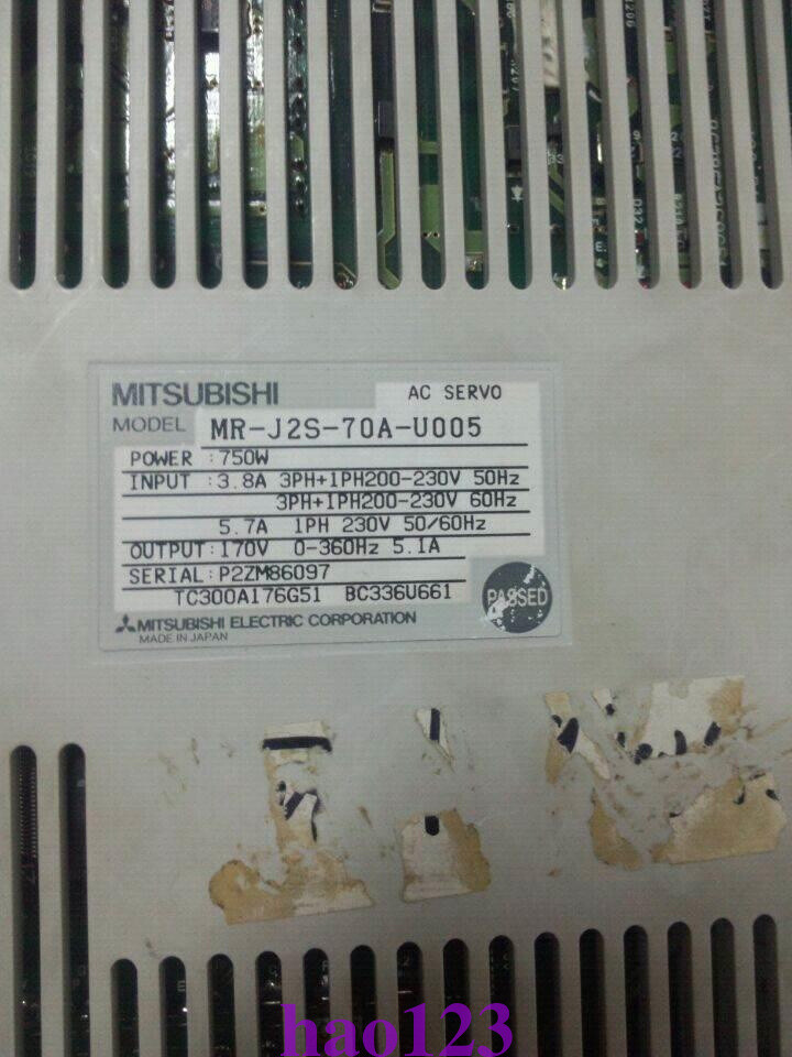MR-J2S-70A-U005 MITSUBISHI Driver in box By DHL or FedEx NEW