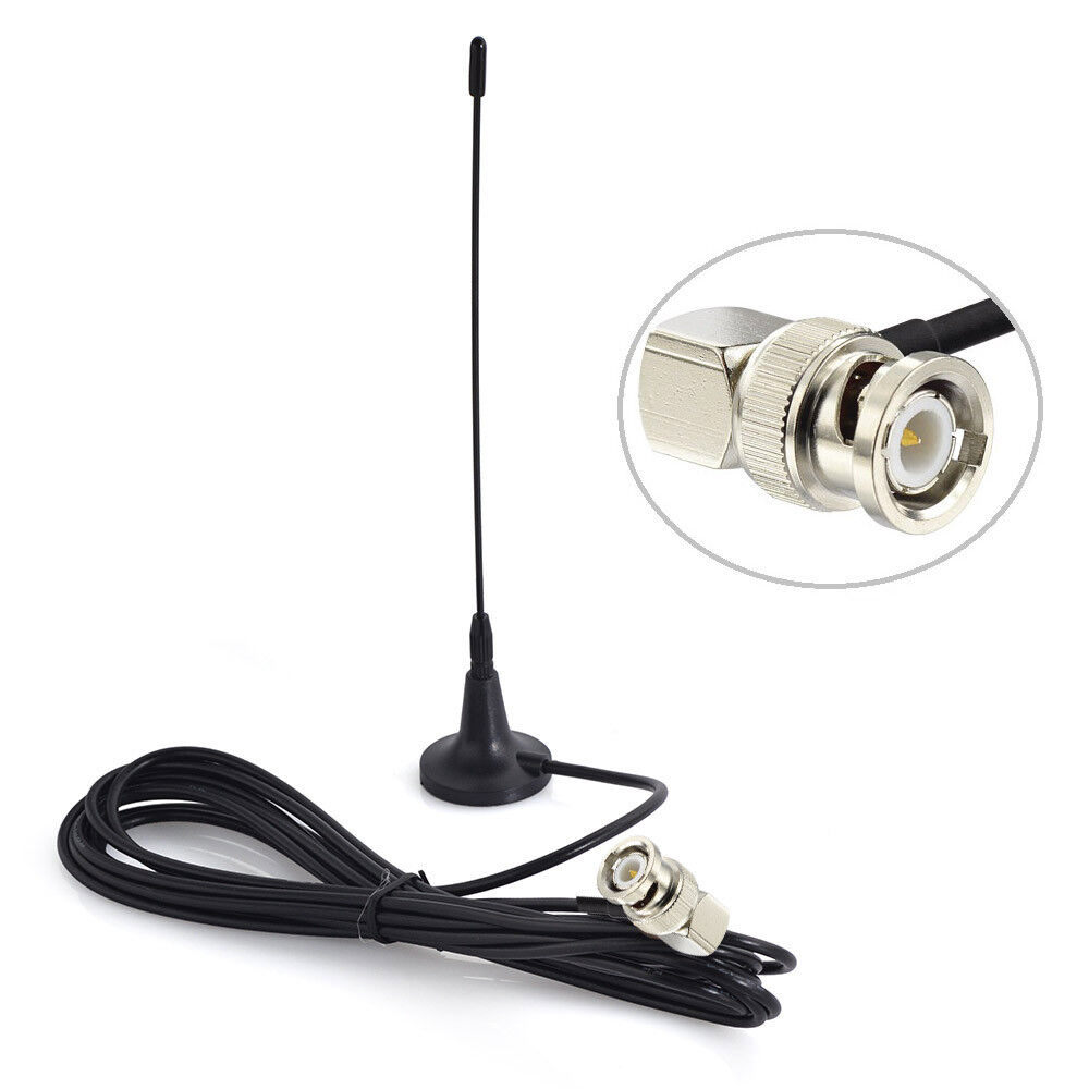 Antenna 433Mhz 3dbi radio Aerial With Magnetic base BNC male right angle