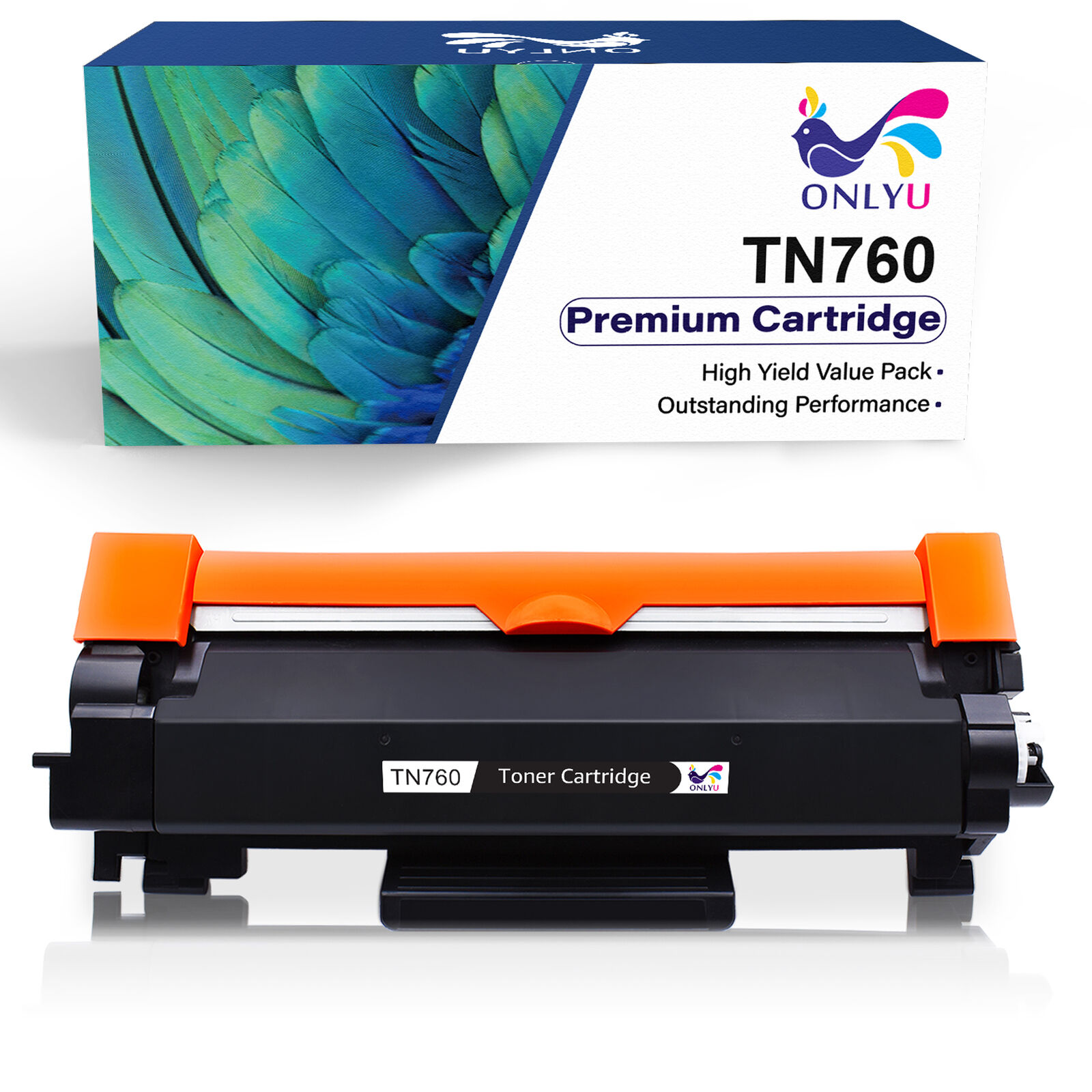 TN760 Toner Cartridge Compatible for Brother MFC-L2710DW MFC-L2750DW Printer
