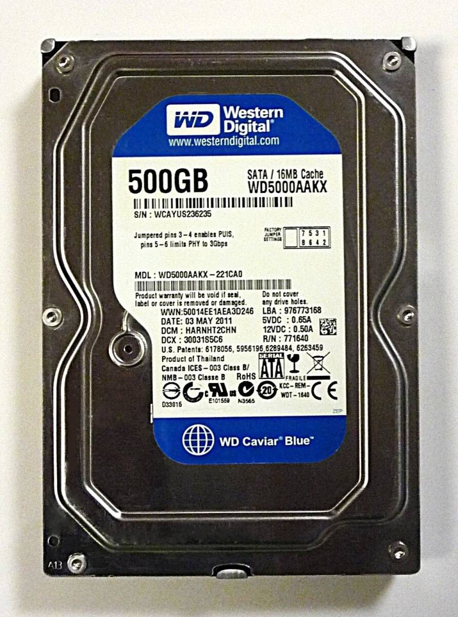 Western Digital WD5000AAKX SATA 500GB 3.5-inch HDD Tested