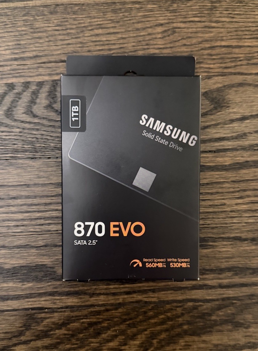 Samsung 870 EVO 1TB SATA 2.5" Internal SSD Solid State Drive