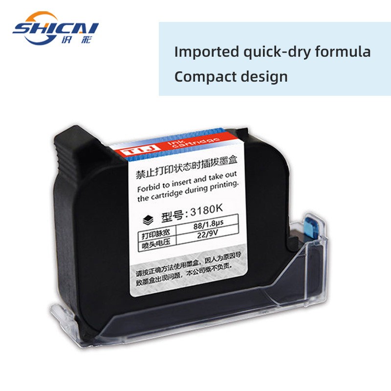 3pcs Ink Cartridge for 12.7mm Handheld Inkjet Printer Date Coder