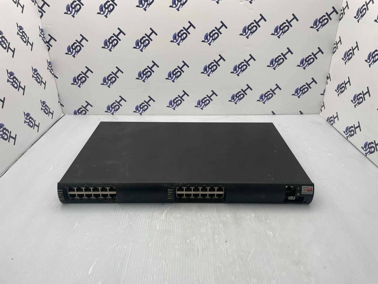 Microsemi PD-9512G/ACDC/M PowerDsine 12 Port 4 Pair 72W Gigabit EEPoE Midspan