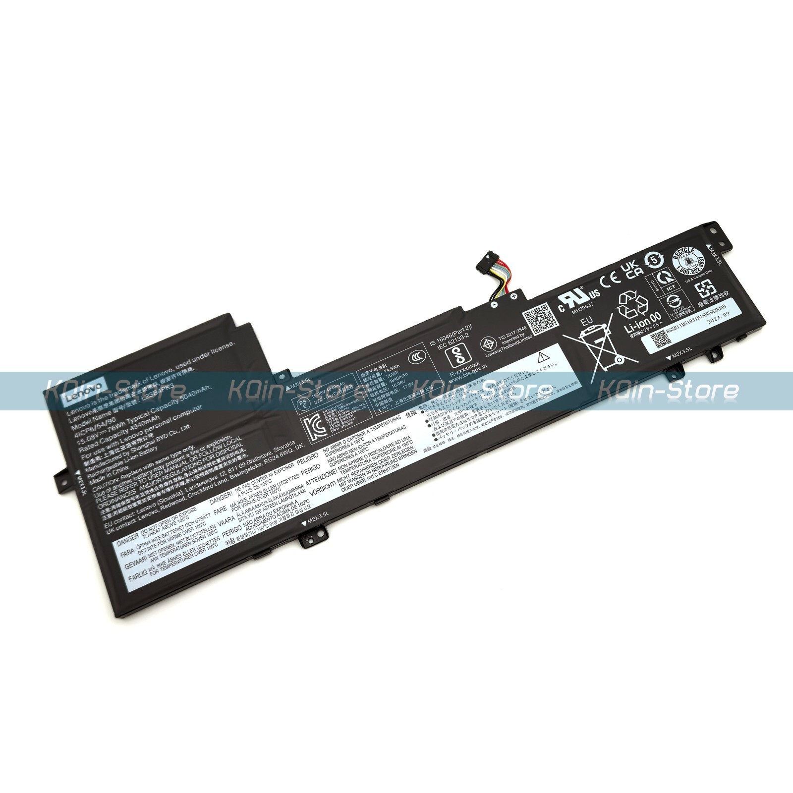 New Genuine L23B4PK3 L23D4PK3 L23L4PK3 Battery for Lenovo XiaoXin 16 2023/2024